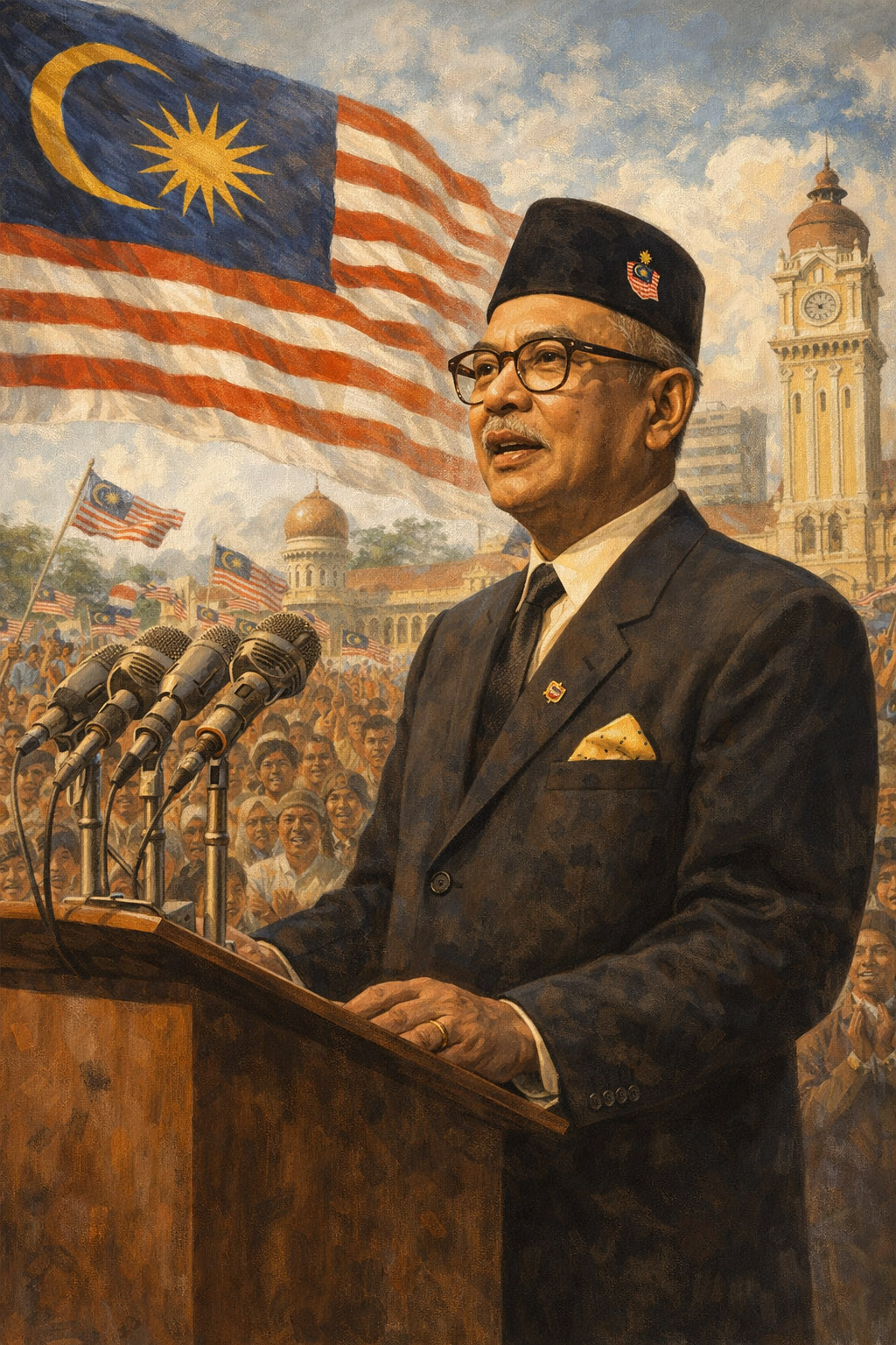 Geschichte Malaysias - Tunku Abdul Rahman Malaysia