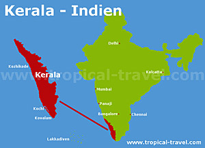 Indien Karte