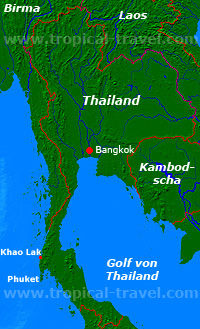 Thailand-Karte