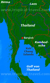 Thailandkarte