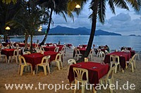 Dinner am Strand