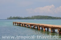 Pier auf Koh Kut