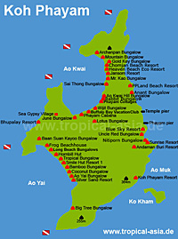 Koh Phayam | Inselinformationen | online Reiseführer