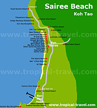 Sairee beach Koh Tao