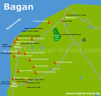 Bagan Karte