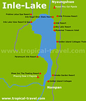 Inle See Karte