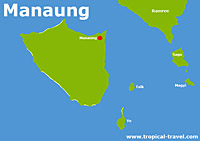 Manaung island Karte