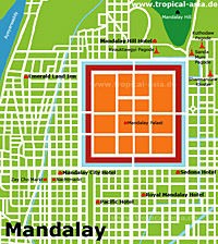 Mandalay Karte
