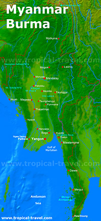 Myanmarkarte