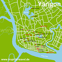 Yangon Karte