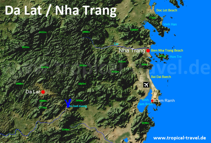 Nha Trang-Karte