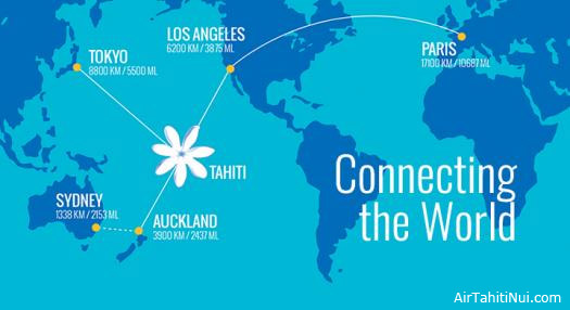 Tahiti Nui Flugplan Tahiti Nui Flugplan
