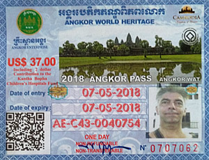 Angkor Tagesticket