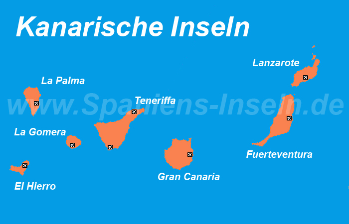 Spanien´s Inseln