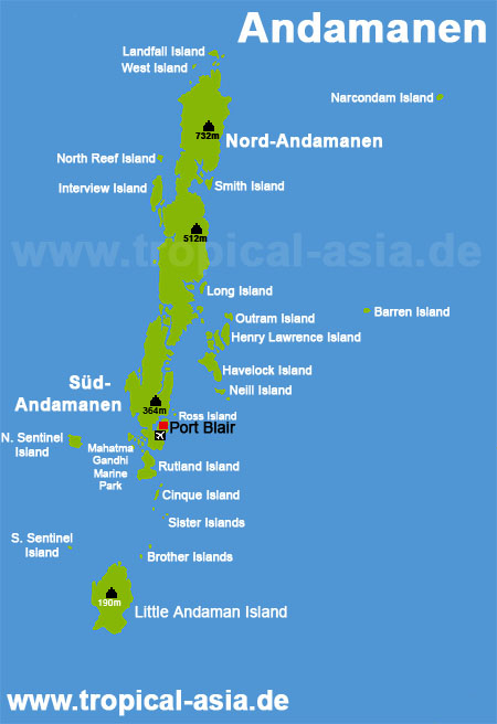 Die Andamanen-Inseln | tropische Inseln im Indischen Ozean | online Die Andamanen-Inseln | tropische Inseln im Indischen Ozean | online