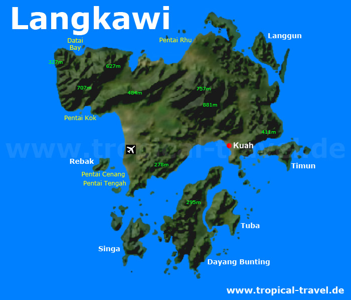 Langkawi Karte
