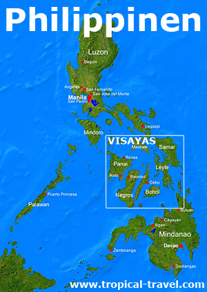 Philippinen Karte