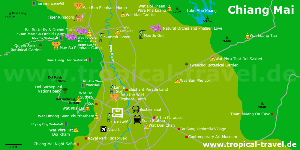 Chiang Mai Karte