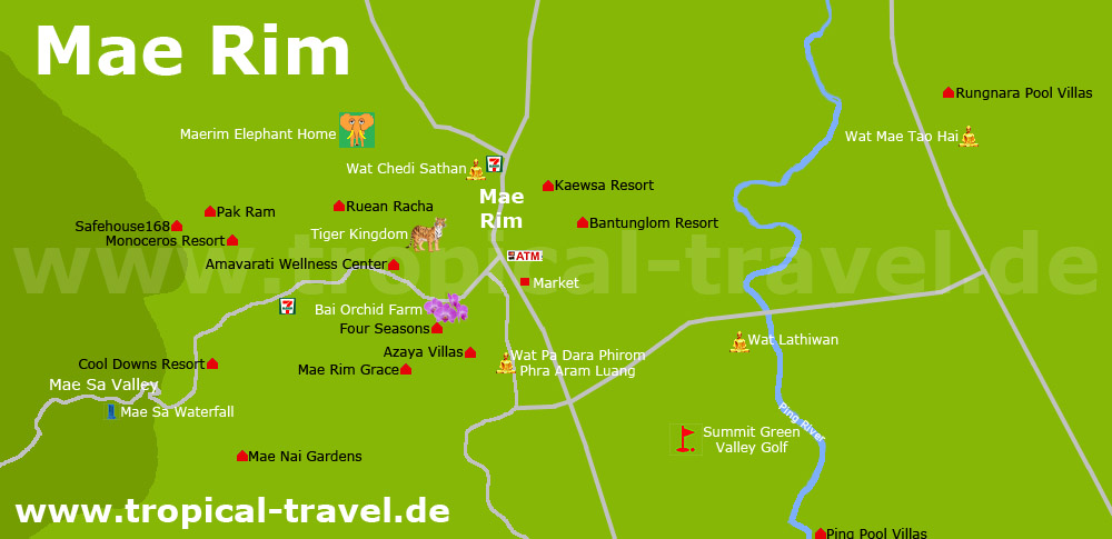 Mae Rim Karte