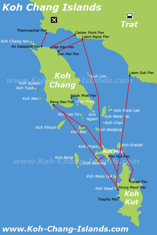 Koh Chang Karte