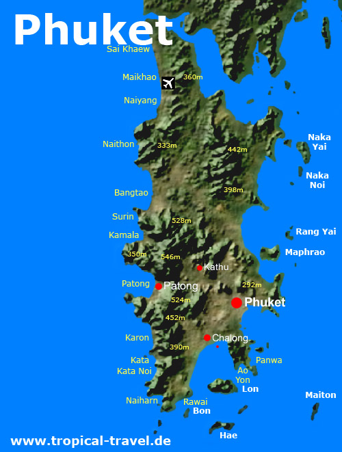 Phuketkarte