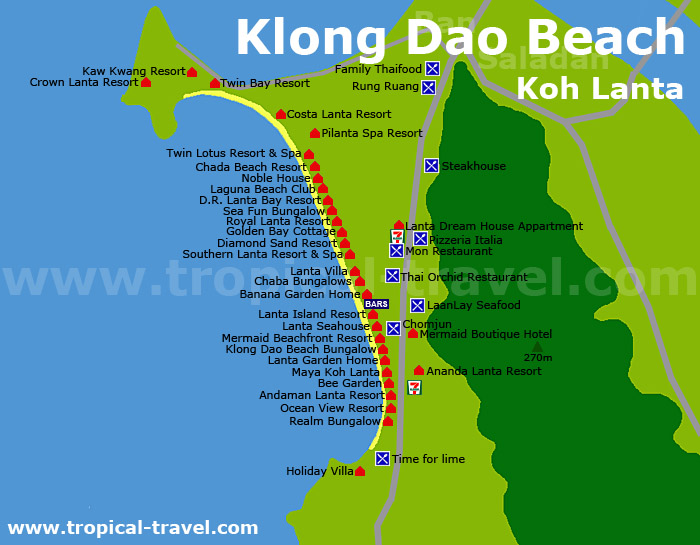 Klong Dao Karte