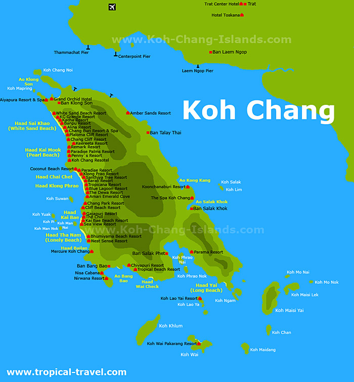 Koh Chang Karte Koh Chang Karte