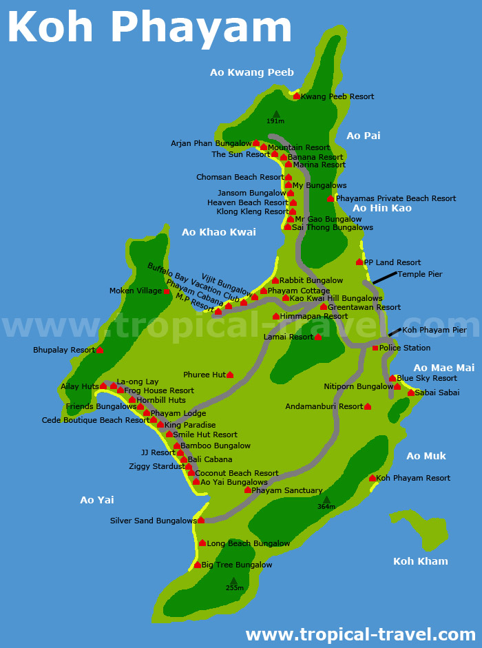 Koh Phayam Karte