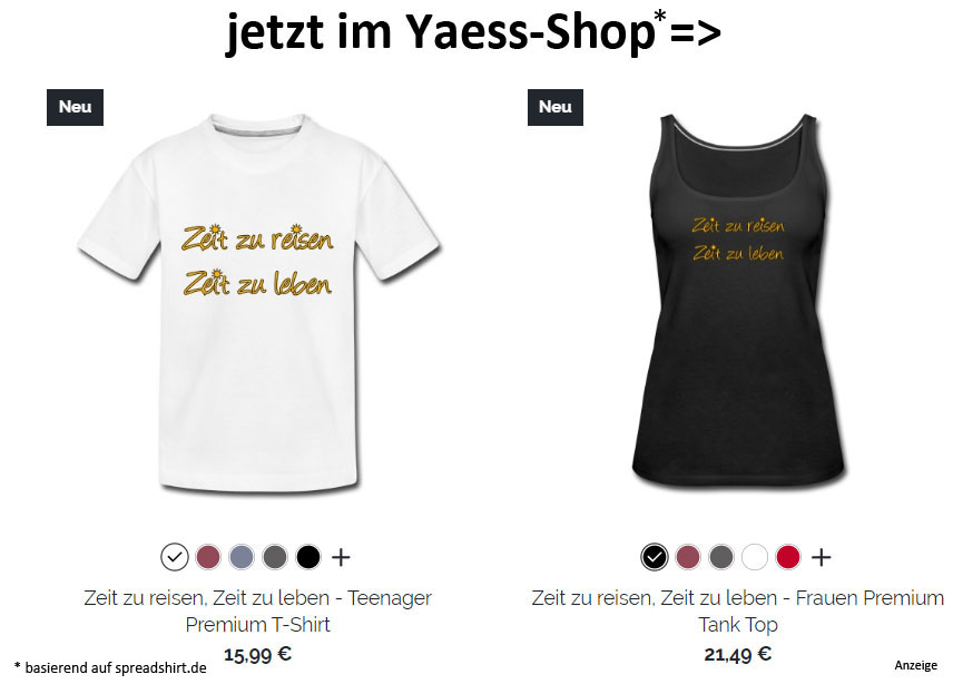 Zeit zu reisen - Zeit zu leben tropical-travel-shirts