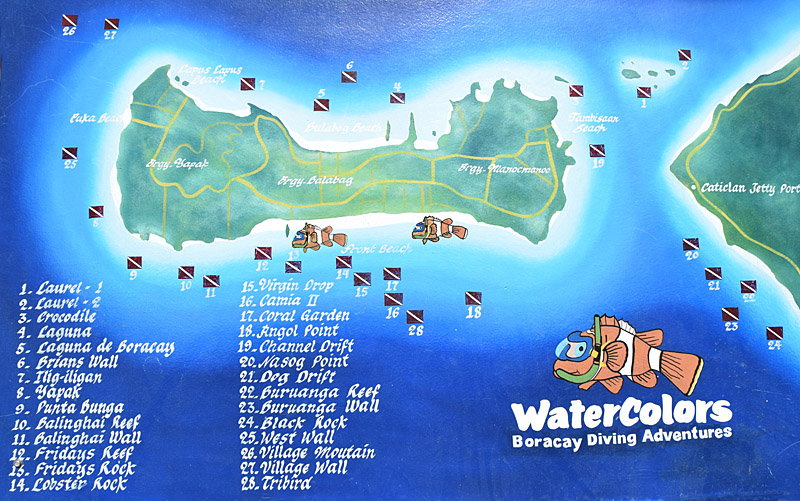Boracay Karte
