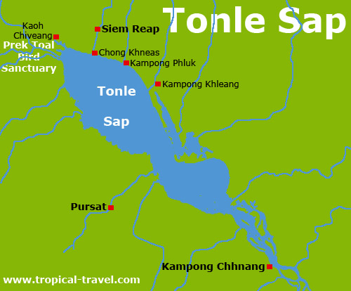 Tonle Sap Karte