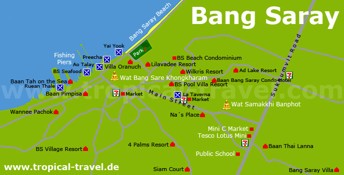 Bang Saray Karte