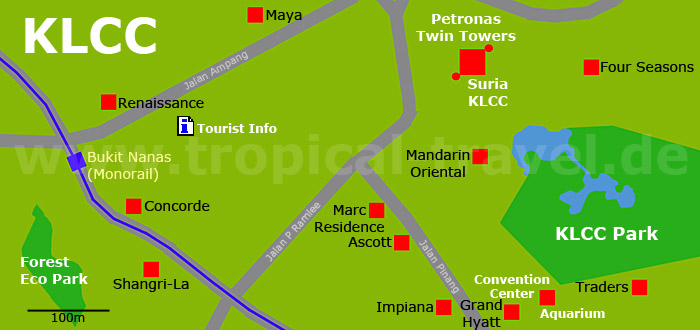 KLCC Karte