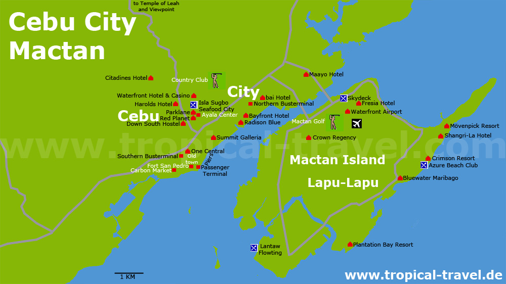 Cebu Mactan Karte