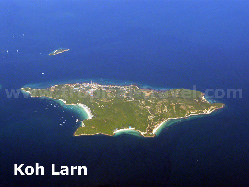 Koh Larn from air