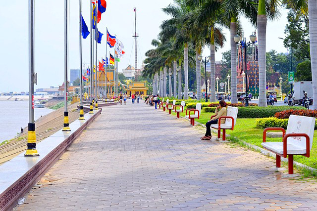 Uferpromenade Phnom Penh - travelphotographer, pixabay.com Phnom Penh