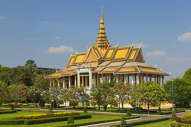 Königspalast Phnom Penh - Marcin Konsek, commons.wikipedia.org Phnom Penh
